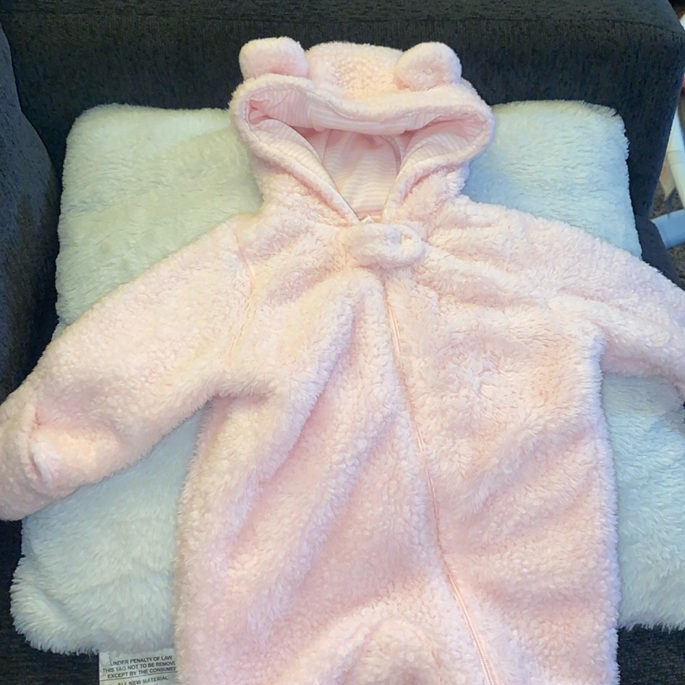 Pink Carter’s Teddy Bear Outfit